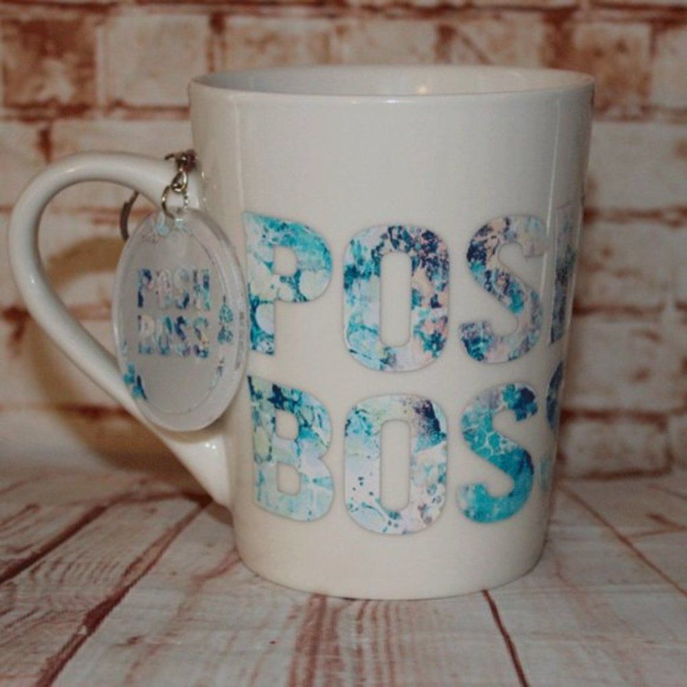 Posh Boss Mug and Acrylic Keychain Set
